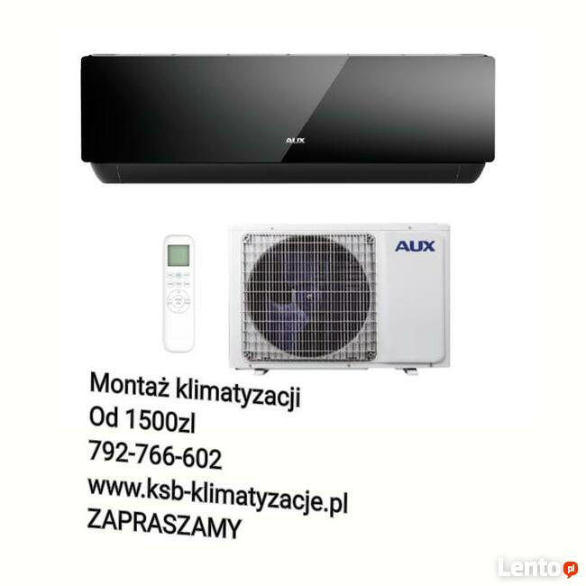 Klimatyzacja montaż serwis naprawa