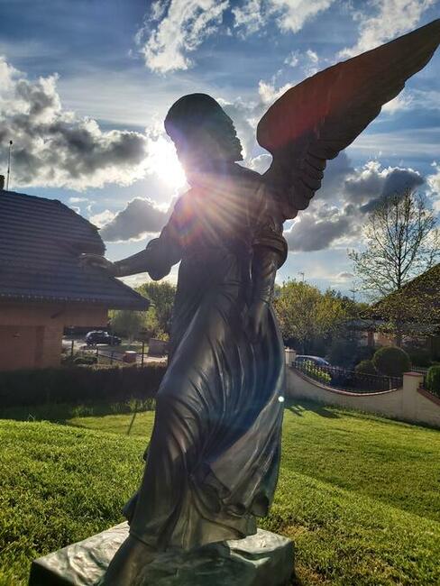 Rzeźba z brązu Anioł H130cm