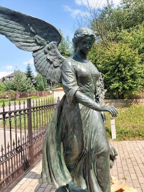 Rzeźba z brązu Anioł H130cm