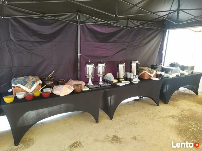 Catering Imprezy okolicznościowe pod namiotem Grill Piknik
