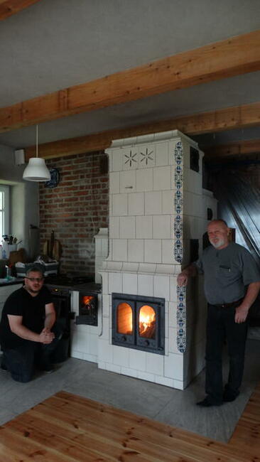 Zdun. Kominki. Piece kaflowe.