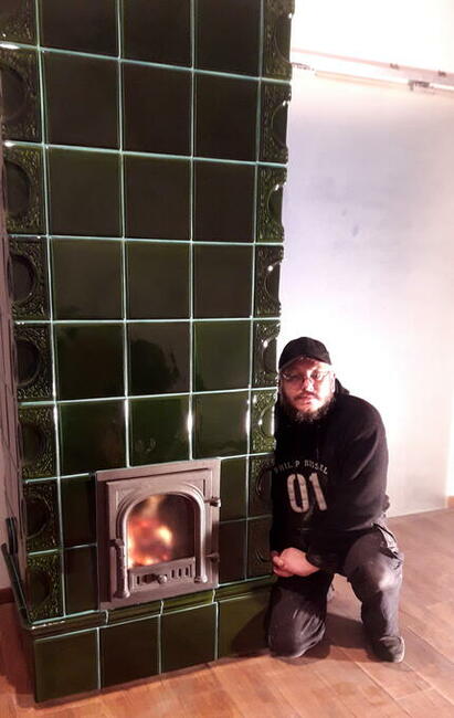 Zdun. Kominki. Piece kaflowe.