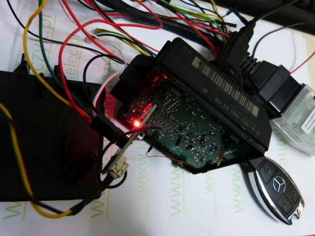 PROGRAMOWANIE KLUCZA DO MERCEDESA W204/W207 MIELEC