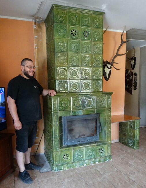 Zdun. Kominki. Piece kaflowe.