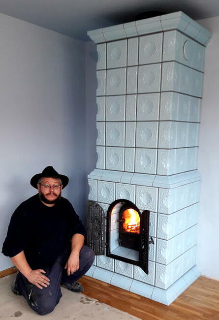 Zdun. Kominki. Piece kaflowe.