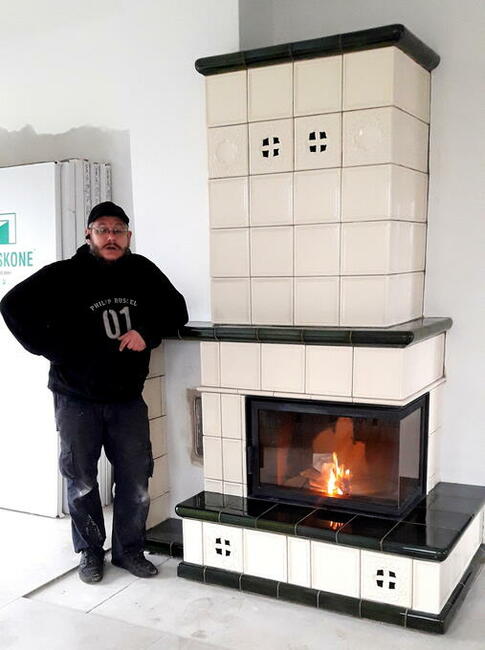 Zdun. Kominki. Piece kaflowe.