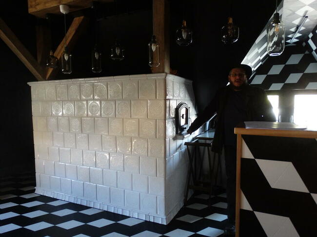 Zdun. Kominki. Piece kaflowe.