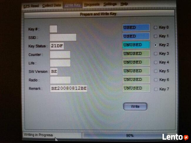 PROGRAMOWANIE KLUCZA DO MERCEDESA W204/W207 MIELEC