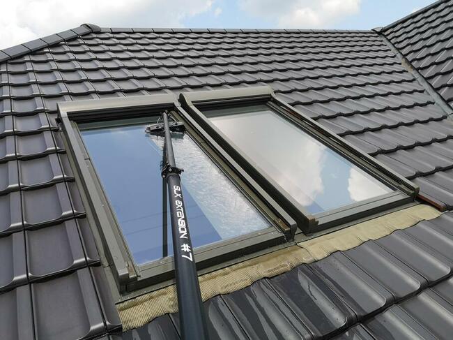 Wysokościowe mycie okien i fasad, mycie daszków, pranie