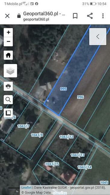 Atrakcyjna działka w Krasocinie 9170m2 piękny widok okazja