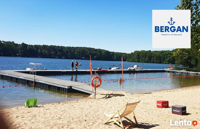 Pomost pływający na pływakach pomosty