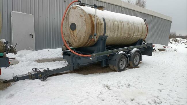 beczka asenizacyjna Tandem 10m3 lekka