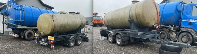 beczka asenizacyjna Tandem 10m3 lekka