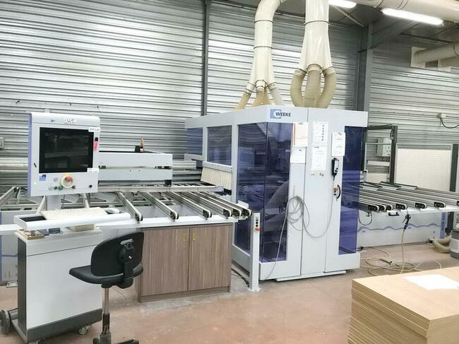 Wiertarka CNC, Centrum Obróbcze HOMAG WEEKE BHX 500