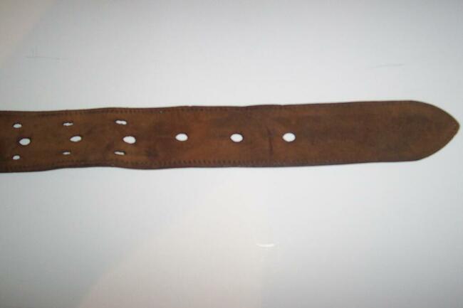 Polski pas oficerski z okresu II wojny Oryginał.