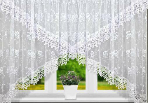 firanka gotowa do kuchni z podglądem 160x400