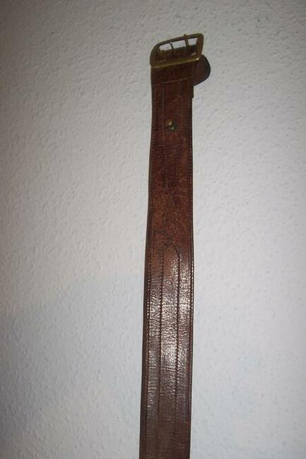 Polski pas oficerski z okresu II wojny Oryginał.