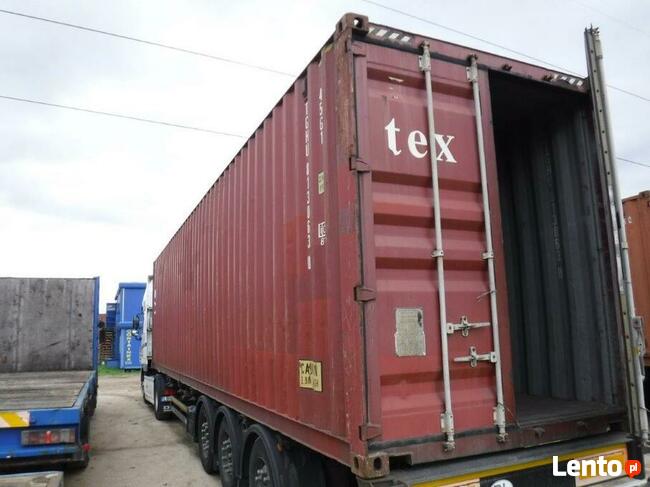 Kontener 40HC 12m SZCZELNY100% tani transport MAGAZYN budowl