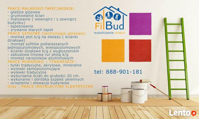 Remonty i wykończenia wnętrz