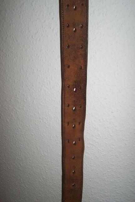 Polski pas oficerski z okresu II wojny Oryginał.