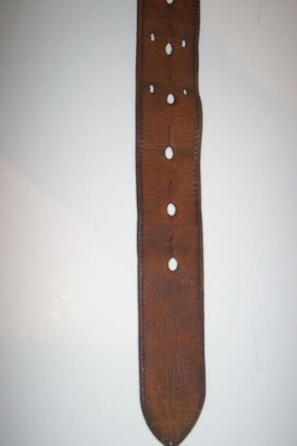 Polski pas oficerski z okresu II wojny Oryginał.