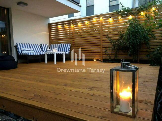 Tarasy drewniane i kompozytowe, pergole zadaszenia