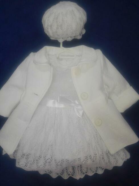 Sukienka do chrztu dla dziewczynki