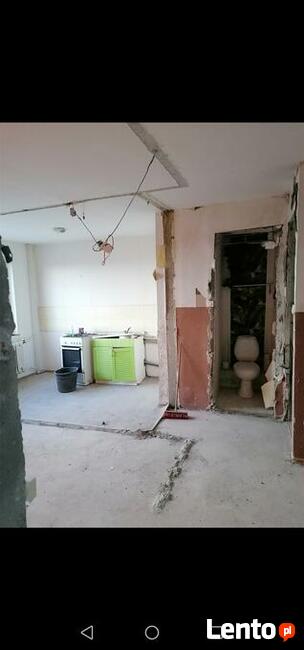 Rozbiórki wyburzenia burzenie ścian aneks kuchenny