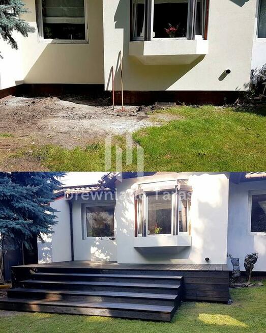 Tarasy drewniane i kompozytowe, pergole zadaszenia