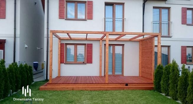 Tarasy drewniane i kompozytowe, pergole zadaszenia