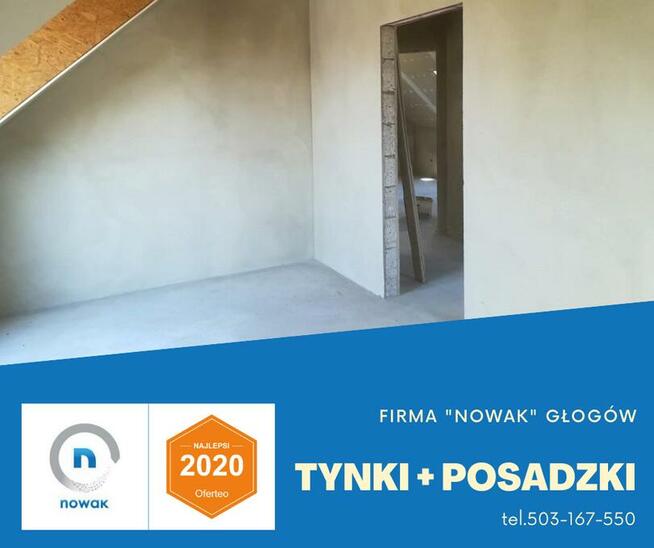 Tynki maszynowe Głogów - Usługi Tynkarskie - Firma Nowak