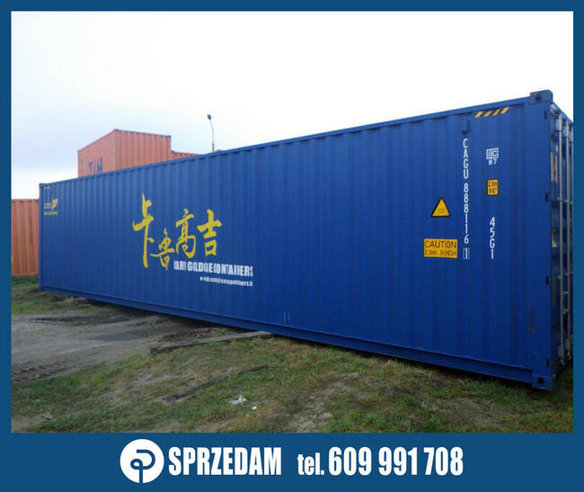 Sprzedam nowy kontener morski, magazynowy 40HC OW PROMOCJA