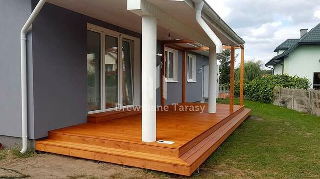 Tarasy drewniane i kompozytowe, pergole zadaszenia