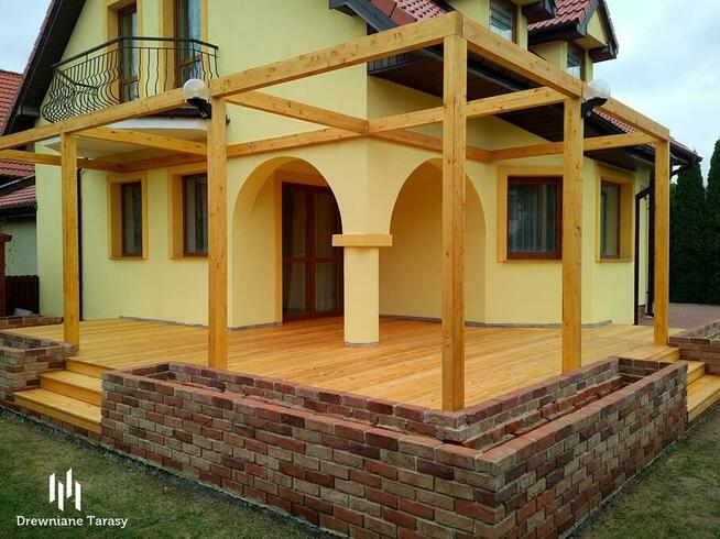 Tarasy drewniane i kompozytowe, pergole zadaszenia