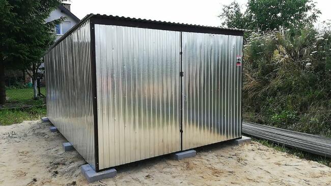 Garaż budowlany 3x5, możliwe inne wymiary