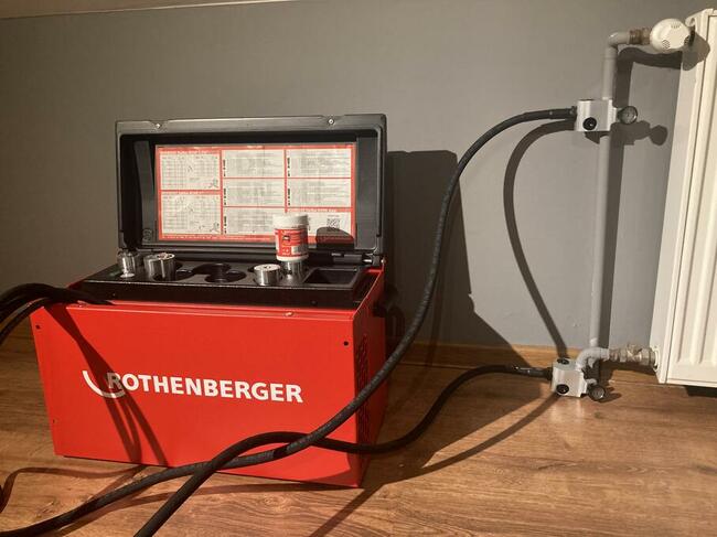 Zamrażanie instalacji C.O. , zamrażarka do rur, Hydraulik