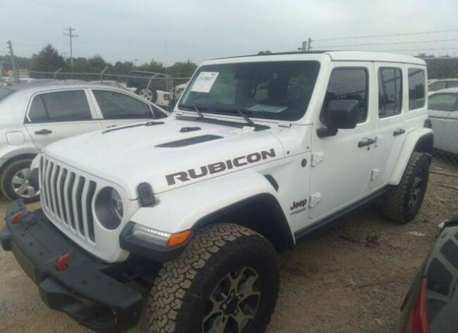 Jeep Wrangler 2021, 2.0L, 4x4, UNLIMITED RUBICON, od ubezpieczalni