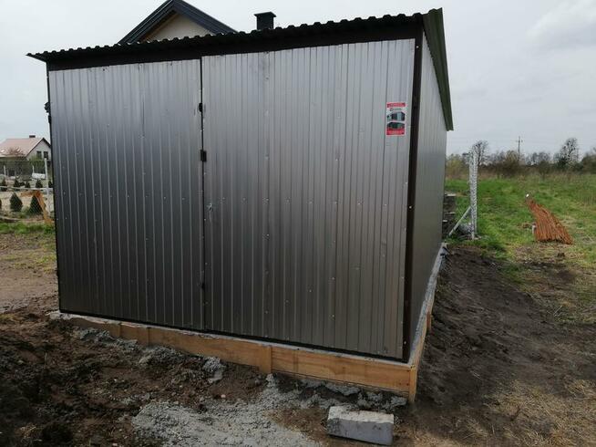 Garaż budowlany 3x5, możliwe inne wymiary