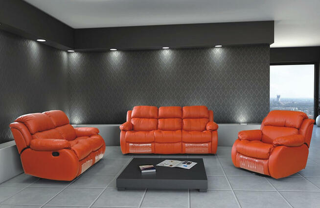 Reglainer zestaw w skórze naturalnej SPANIE i RELAKSY!