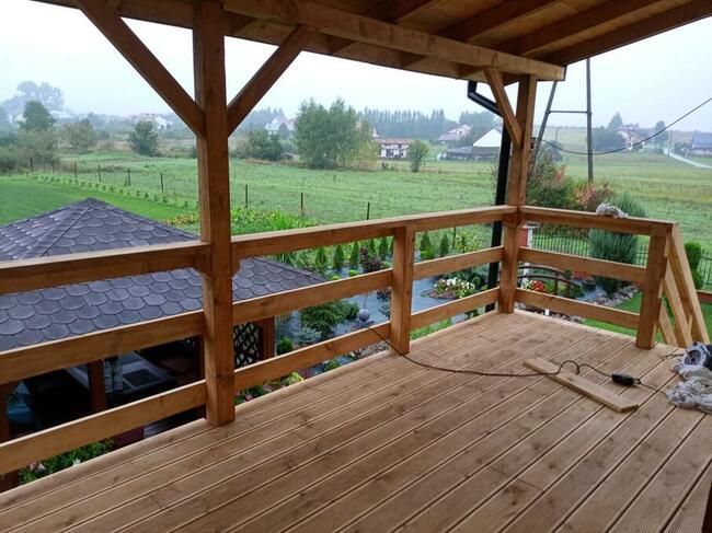 Wiaty, altany, tarasy, domki szkieletowe, zadaszenia