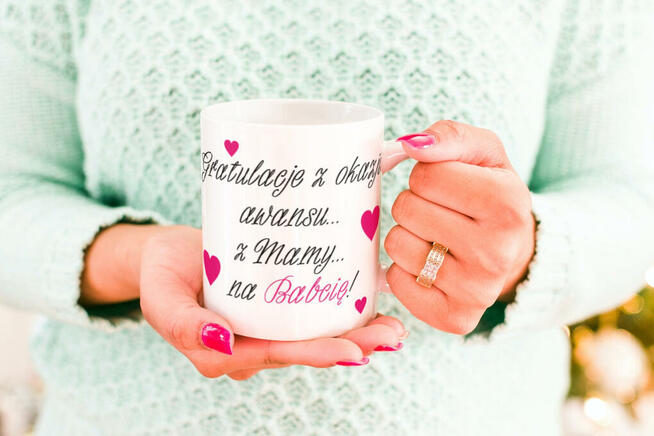 fotokubek KUBEK ze zdjęciem Kubek Dzień Babci Dzień Dziadka