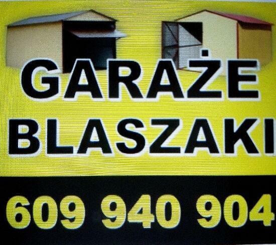 GARAŻ BLASZAK BLASZANY BLASZANE GARAŻE WIATY HALE DOMKI