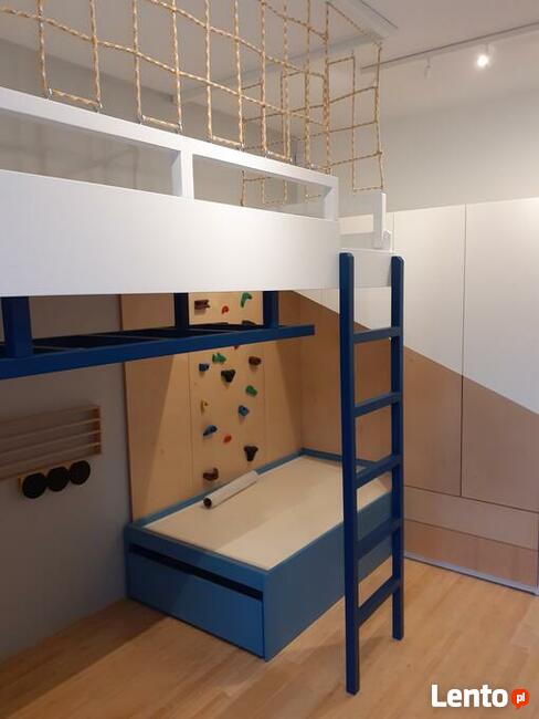 łózka na antresoli