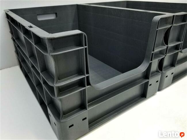 Pojemnik Plastikowy Kuweta Skrzynka Magazynowy Regał