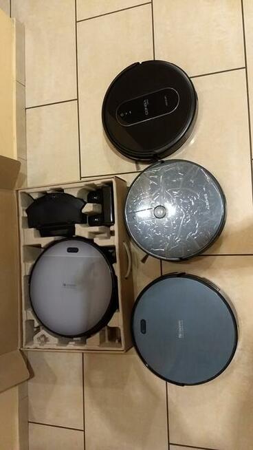 Odkurzacze bezprzewodowe. Przew. roboty sprzątające mopy pa