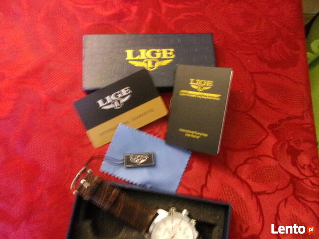 Zegarek męski LIGE Nowy bardzo ładny super cena i wyglą