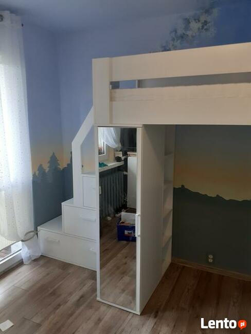 łózka na antresoli