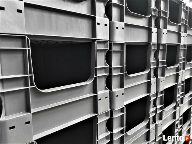 Pojemnik Plastikowy Kuweta Skrzynka Magazynowy Regał