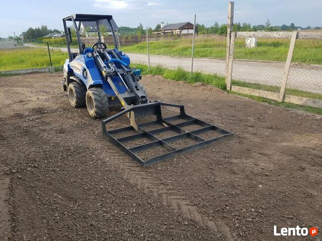 Prace ziemne, miniładowarka ,mulczowanie, równanie terenu