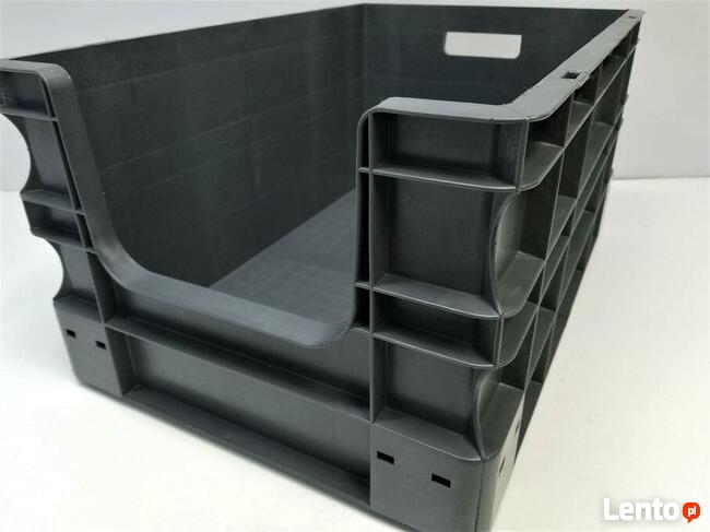 Pojemnik Plastikowy Kuweta Skrzynka Magazynowy Regał